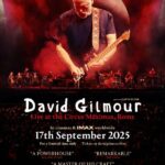 David Gilmour dévoile un album live, “The Luck and Strange Concerts”, prévu pour octobre 2025.
