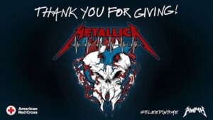 Partenariat Metallica-Croix-Rouge : 40 000 dons de sang sauve-vies collectés dans le monde entier