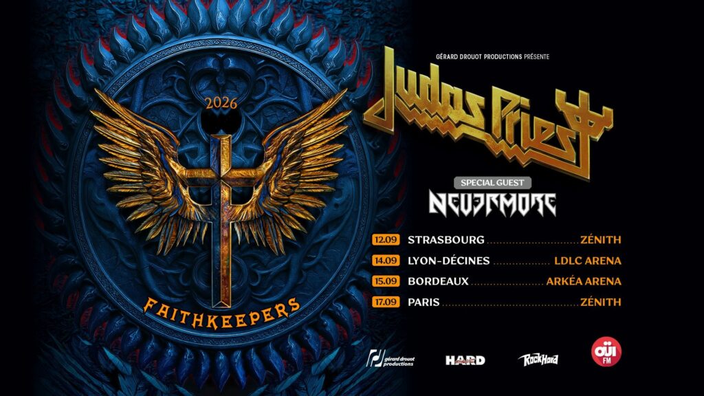 Judas Priest en concert en France : tentez de remporter vos places avec Oüi FM