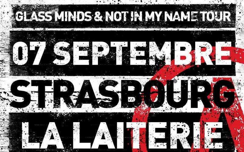 Affiche du concert d'Archive à La Laiterie, à Strasbourg, le 7 septembre 2027