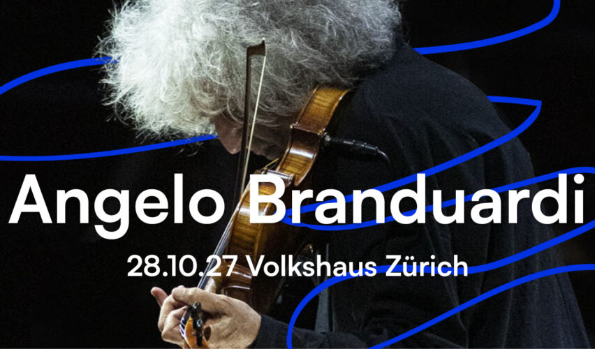 Concert de ANGELO BRANDUARDI au Volkshaus, a Zurich, le 28 octobre 2027
