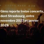 Gims reporte treize concerts, dont Strasbourg, entre novembre 2027 et janvier 2028