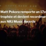 Matt Pokora remporte un 17e trophée et devient recordman aux NRJ Music Awards
