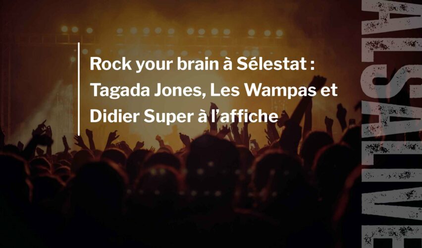 Rock your brain à Sélestat : Tagada Jones, Les Wampas et Didier Super à l’affiche
