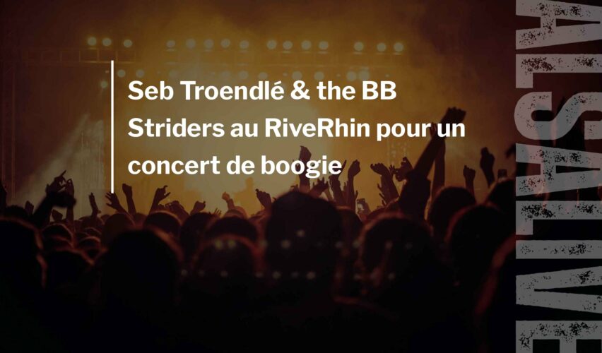 Seb Troendlé & the BB Striders au RiveRhin pour un concert de boogie